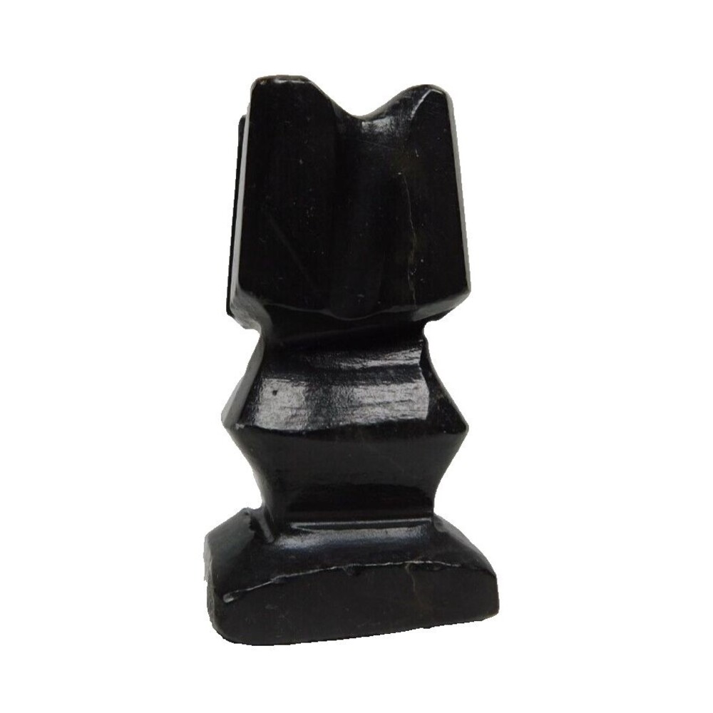Black Stone Rook Castle Chess Piece 2 1/8” strategy board gaming Replacement